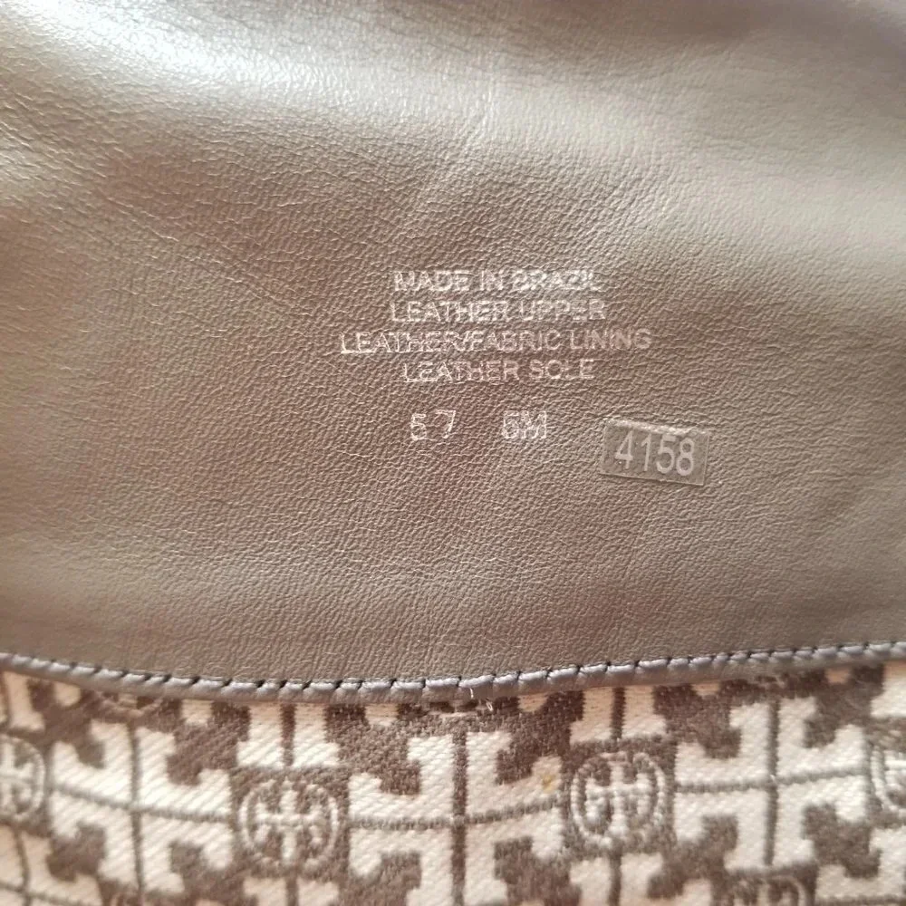 Tory Burch Over The Knee Leather Heeled Boots 5